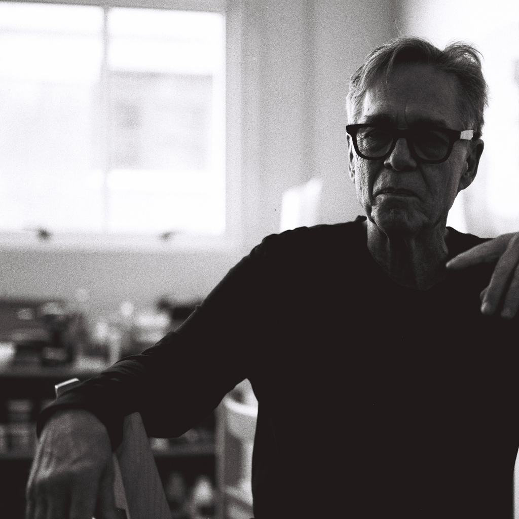 Portrait of artist George Goodridge by Raul Barquet